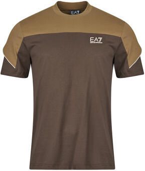 Emporio Armani EA7 T-shirt Korte Mouw TRAIN ATHLETIC COLOUR BLOCK TEE