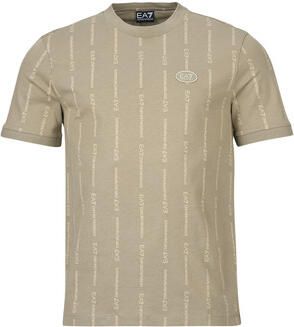 Emporio Armani EA7 T-shirt Korte Mouw TRAIN GRAPHIC SERIES TEE SS MONOGRAM PRINTED