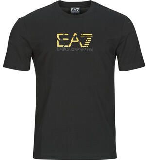 Emporio Armani EA7 T-shirt Korte Mouw TRAIN PREMIUM LABEL TEE SPECIAL LOGO