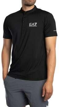 Emporio Armani EA7 T-shirt Korte Mouw Ventus 7 Logo T-shirt met knopen - Foto 7