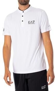 Emporio Armani EA7 T-shirt Korte Mouw Ventus T-shirt met 7 kraag
