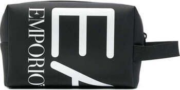 Emporio Ar i EA7 Stijlvolle Beauty Case voor Jouw Essentials Black Unisex