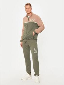 Emporio Armani EA7 Sportief Trainingspak voor Mannen Green Heren
