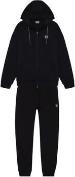 Emporio Armani EA7 Trainingspak TRAIN VISIBILITY M T-SUIT HOODIE FZ CH BR TRAIN VISIBILITY M T