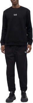 Emporio Armani EA7 Effen Tracksuit met Elastische Taille en Zakken Black Heren - Foto 4
