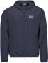 Emporio Armani EA7 Lente Zomer Heren Polyester Jassen Collectie Blue Heren - Thumbnail 1