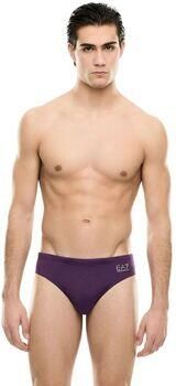 Emporio Armani EA7 Zwembroek 7M000501 AF14514 SLIP-MA086 PLUM CASPIA SILVER