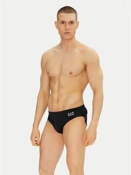 Emporio Armani EA7 Zwembroek 7M000501 AF14514 SLIP-MC026 BLACK SILVER