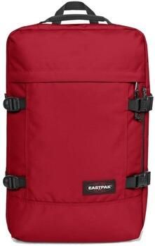 Eastpak Zachte bagage trolley TRAVELPACK SCARLET RED Reisbagage duffel-tas rugzak vrijetijds rugzak