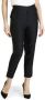 Armani Exchange Lente Zomer Dames Linnen Broek Black Dames - Thumbnail 1