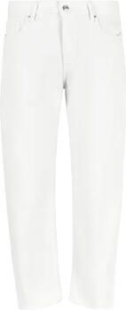Armani Exchange Witte Katoenen Elegante Broek voor Mannen White Heren