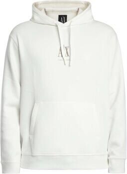 Armani Exchange Logo Print Crewneck Sweatshirt Mannen Lente Zomer Beige Heren - Foto 6
