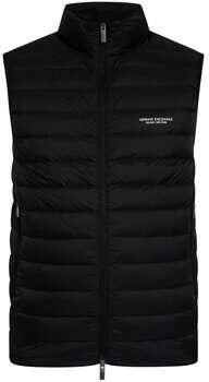 EAX Donsjas Gilet met logo