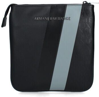 Armani Exchange Multicolor Crossbody Tas met Verstelbare Band Black Heren - Foto 5