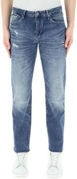 Armani Exchange Slim fit jeans in destroyed-look