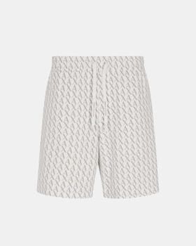 Armani Exchange Witte Kanten Sluiting Katoenen Shorts White Heren - Foto 5