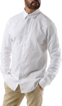 Armani Exchange Katoenen Lange Mouw Shirt Collectie White Heren - Foto 9