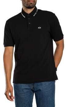 EAX Polo Shirt Korte Mouw Polo shirt met opstaande kraag