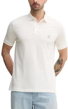 Armani Exchange Polo shirt met korte mouwen White Heren - Foto 4