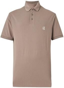 Armani Exchange Essentiële en verfijnde polo met korte mouwen Gray Heren - Foto 4