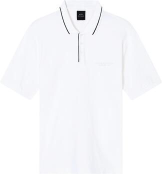 EAX Polo Shirt Korte Mouw Poloshirt met bies - Foto 2