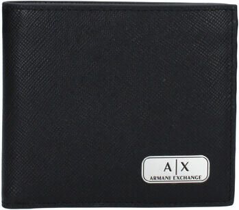 Armani Exchange Zwarte Polyester Heren Portemonnee Black Heren - Foto 1