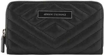 Armani Exchange Grote Portemonnee Black Dames