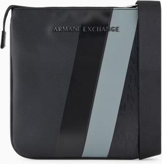 Armani Exchange Multicolor Crossbody Tas met Verstelbare Band Black Heren - Foto 4