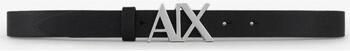 Armani Exchange Stijlvolle Leren Riem met Polyurethaan Afwerking Black Dames - Foto 4
