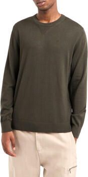 Armani Exchange Groene Crewneck Sweater Lichtgewicht Gebreid Green Heren - Foto 2