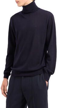 Armani Exchange Blauwe Sweaters U Ciclista Lana Merinos Blauw Heren - Foto 2