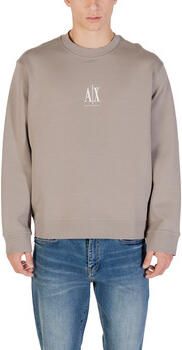 EAX Sweater Sweatshirt met geborduurd centraal logo