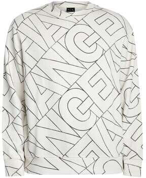 EAX Sweaters Sweatshirt met diagonale letters