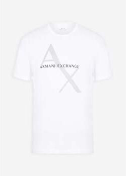 EAX T-shirt Diagonal logo t-shirt