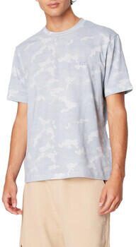Armani Exchange Camouflage Katoenen Relaxed Fit T-shirt Blue Heren - Foto 2