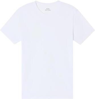 Armani Exchange Lente Zomer Katoenmix T-shirt White Heren - Foto 7