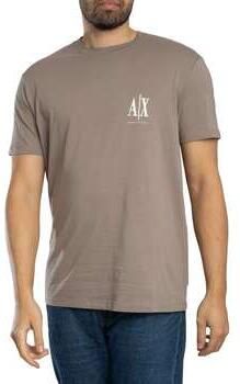 EAX T-shirt Korte Mouw Chest Logo T-shirt