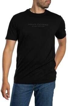 EAX T-shirt Korte Mouw Logo grafische T-shirt - Foto 3