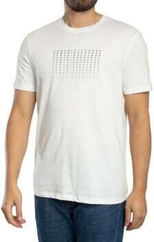 EAX T-shirt Korte Mouw Slim Brand Repeat Graphic T-shirt