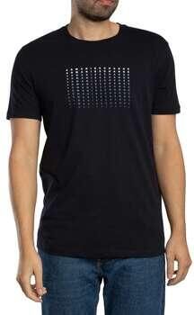 EAX T-shirt Korte Mouw Slim Brand Repeat Graphic T-shirt
