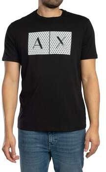 Armani Exchange Zwart Katoenen Heren T-Shirt Lente Zomer Collectie Black Heren - Foto 7