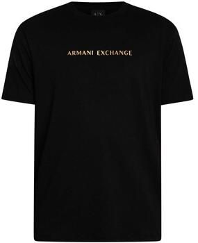EAX T-shirt Korte Mouw T-shirt met middenlogo