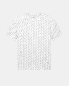 Armani Exchange Beige T-shirt met ronde hals en print Beige Heren - Foto 2