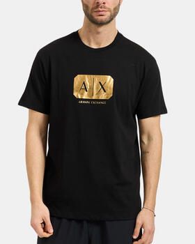 EAX T-shirt Korte Mouw Logo grafische T-shirt
