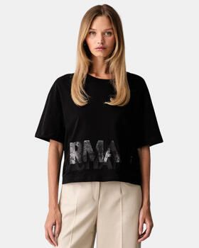 Armani Exchange t-shirt met pailletten