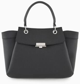 Armani Exchange Zwarte schoudertas met verfijnd ontwerp Black Dames
