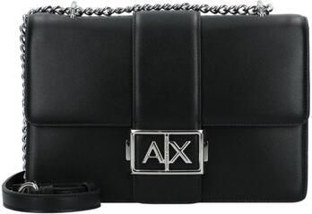 Armani Exchange Schoudertas met metalen logo Black Dames - Foto 6