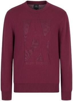Armani Exchange Paarse Gebreide Kleding voor Mannen Purple Heren
