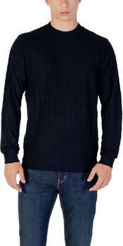 Armani Exchange Wollen pullover met structuurmotief