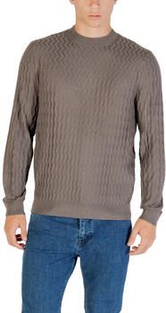 Armani Exchange Wollen pullover met structuurmotief